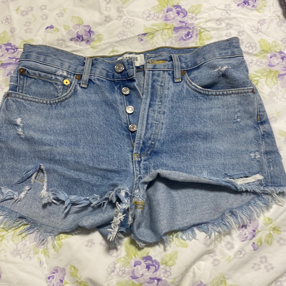 Agolde denim shorts